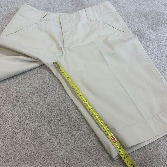 RALPH Lauren women's beige tan brown Bermuda shorts Sz 8 - Picture 7 of 12